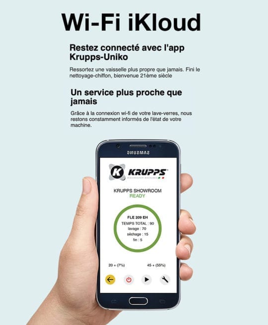 wifi intégrée au lave vaisselle