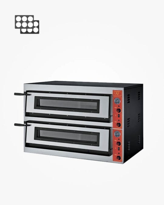 four électrique 2x6 pizzas en largeur