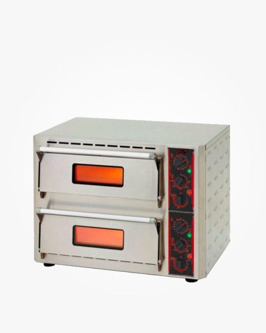 four à pizza 2 chambres 41cm