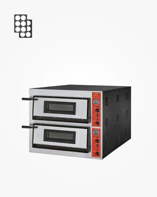 four électrique 2x6 pizzas linea e66